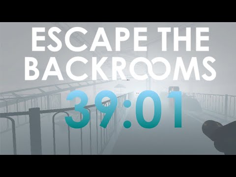 Escape the Backrooms Any% Speedrun in 39:01 (True Ending)