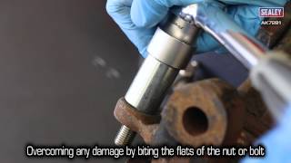 Sealey Ak7281 11 Piece Bolt Extractor Set