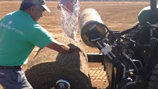 turfrack netting removal system.