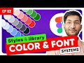 Ep 2/7 • Color &amp; Typography styles in Figma | A Beginners guide to styles &amp; library in figma