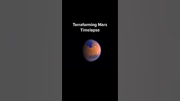 Terraforming Mars Timelapse Render #mars #terraforming  #spacex #elonmusk #falcon9 #shorts #tiktok