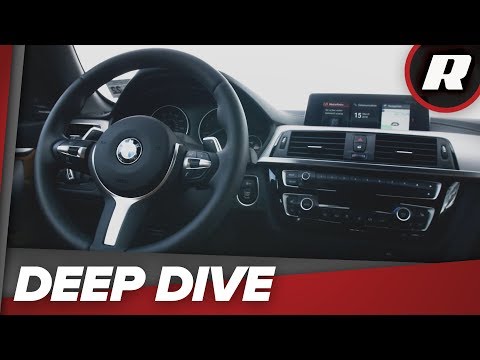 BMW iDrive 6.0 in the dashboard of the 4 Series Convertible