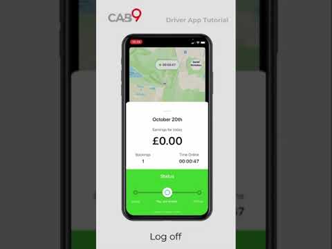 Cab9 Driver App Tutorial