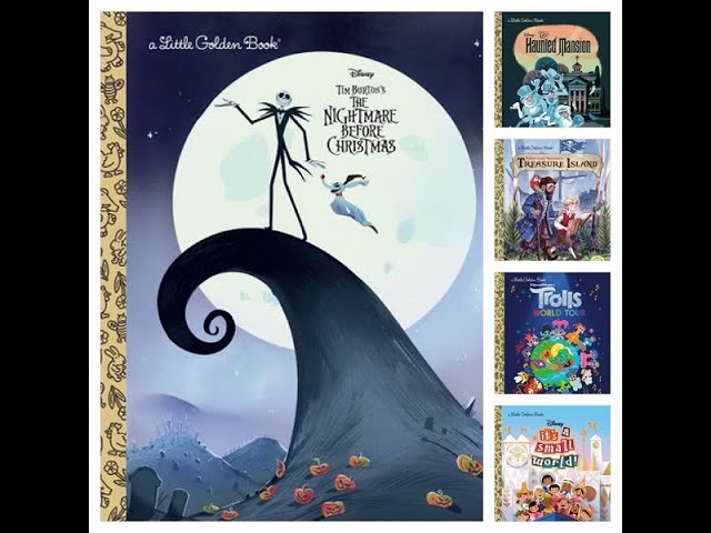 Little Golden Book series marathon #5 The Nightmare Before