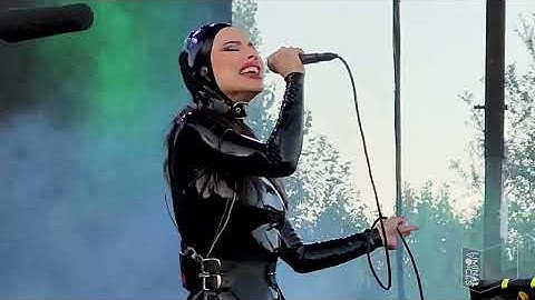 Thumbnail of Boy Harsher - Machina - ( ft. Mariana Saldaña ) Live at Primavera Sound Los Angles 2022