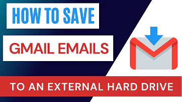 Kann man E Mails auf externe Festplatte speichern?