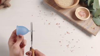 How to Trim Your Menstrual Cup Stem screenshot 3