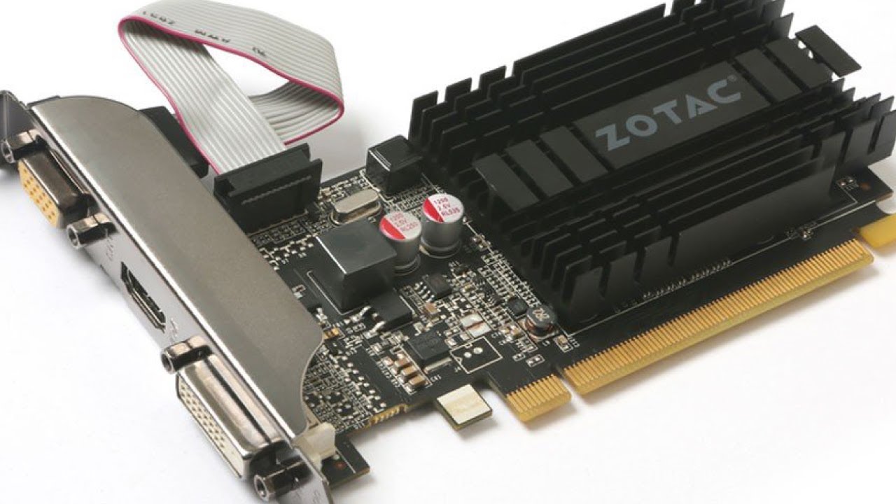 PLACA DE VDEO ZOTAC GEFORCE GT 710 1GB