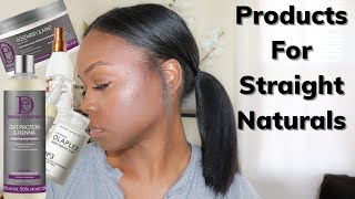 THE BEST Straight Natural Products for Healthy Hair &amp; Growth!! Become A Straight Natural Series