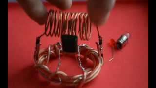 Free Energy Generator Tested On Light Bulb - Electrical Engineering Science Experiment