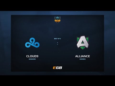 Cloud 9 vs Alliance, Game 2, Dota Summit 7, EU Qualifier