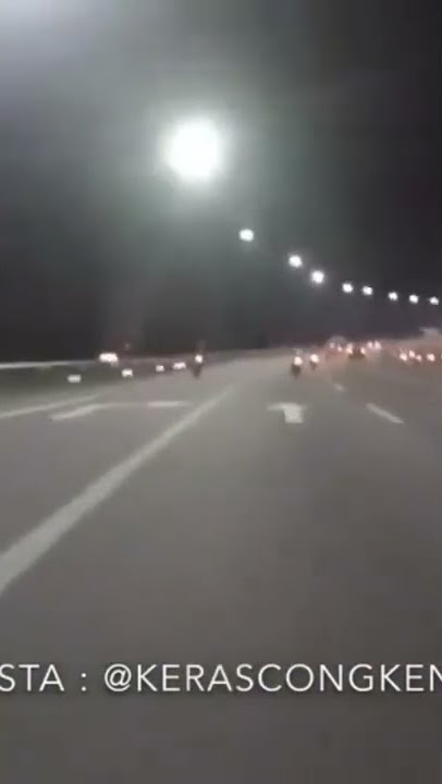 balap liar di tol dengan berakhir tragis part 3