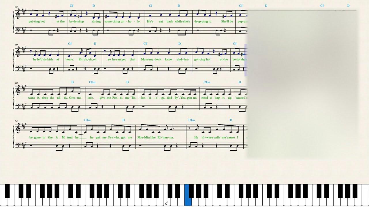 Sam Smith — Unholy (feat. Kim Petras) (Piano Sheet Music) YouTube