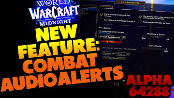 New Accessibility Feature: Combat Audioalerts