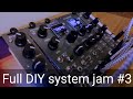 FULL DIY system live JAM #3 | noise drone music with DIY eurorack modular synth