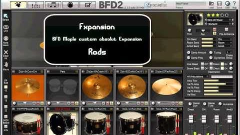 BFD Yamaha Maple Custom Absolute Expansion.avi