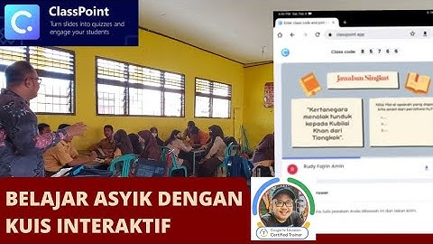 Belajar Asyik dengan Kuis Interaktif ClassPoint.
