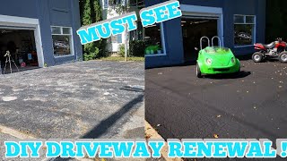 DRIVEWAY SEALER RESURFACER!