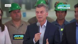 NOTA MACRI INAUGURA ESTACION DE TREN