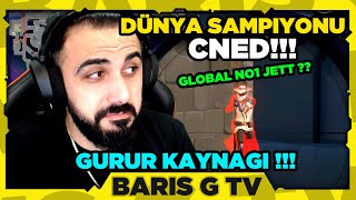 Barış G Valorant Dünya Şampi̇yonu Cnedi̇n Frag Movi̇esi̇ni̇ İzli̇yor Dünyanin En İyi̇ Jetti̇ ?