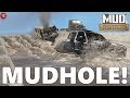 SpinTires MudRunner: NEW MUD HOLE! (Testing Grounds Map)