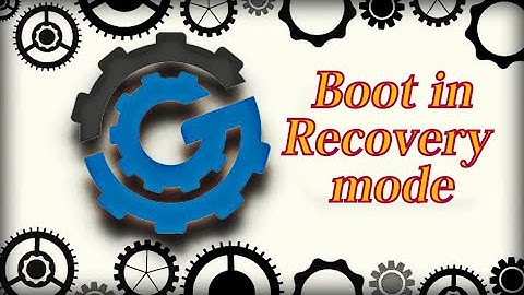 How to use Gearlock Recovery Mode