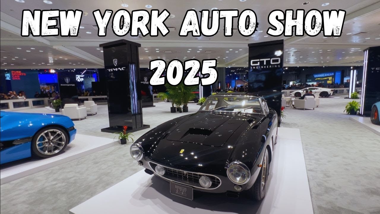VLOG: NEW YORK INTERNATIONAL AUTO SHOW 2025 | NYC CAR SHOW VLOG | THINGS TO DO IN NYC | DevineEATS