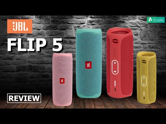 Review JBL Flip 5| Năng lượng vượt trội so với người đàn anh ???