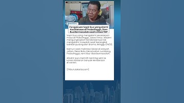 Kesaksian Sopir Bus yang Alami Kecelakaan Maut di Probolinggo, Rem Tidak Berfungsi saat Lintasi TKP