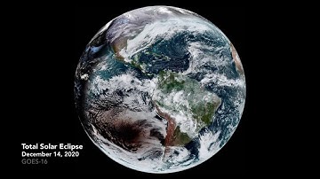 Earth During a Total Solar Eclipse