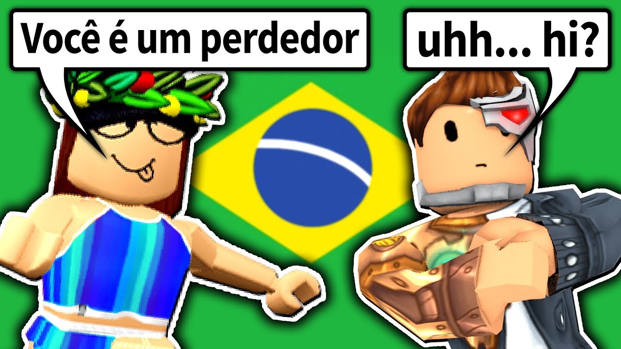 I Played This Weird Game From Brazil And Won Roblox Big Brother Youtube - t shirt do brasil roblox