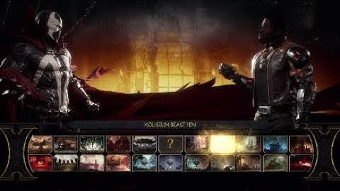 Mortal Kombat 11-Spawn vs. Jax (Medium).