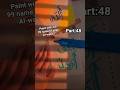 part:48/99 name of allah Arabic calligraphy painting #shortvideo #calligraphypainting #islamicart