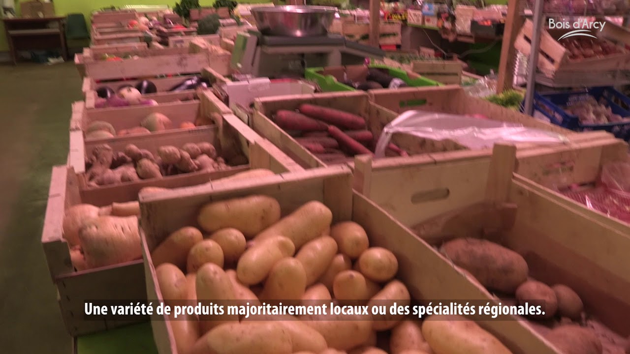 Le Marché couvert de Bois d'Arcy