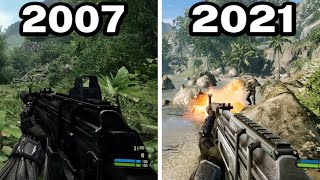 Graphical Evolution of Crysis (2007-2021)