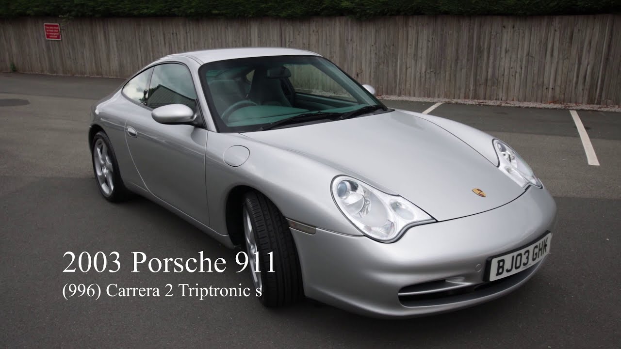 Lot 566 - 2003 Porsche 911 (996) Carrera 2 Tiptronic S - YouTube