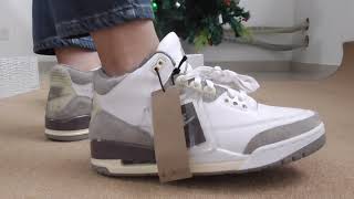 A Ma Maniere x Air Jordan 3 Violet Ore On Foot Review