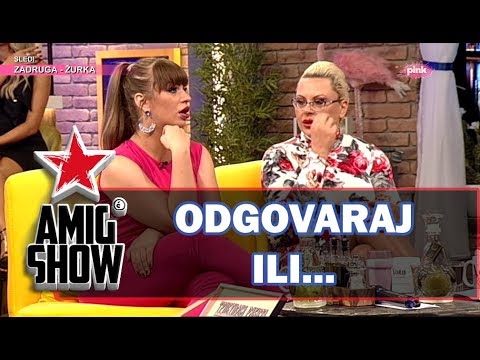 Odgovaraj ili… – Marija i Miljana Kulić (Ami G Show S12)