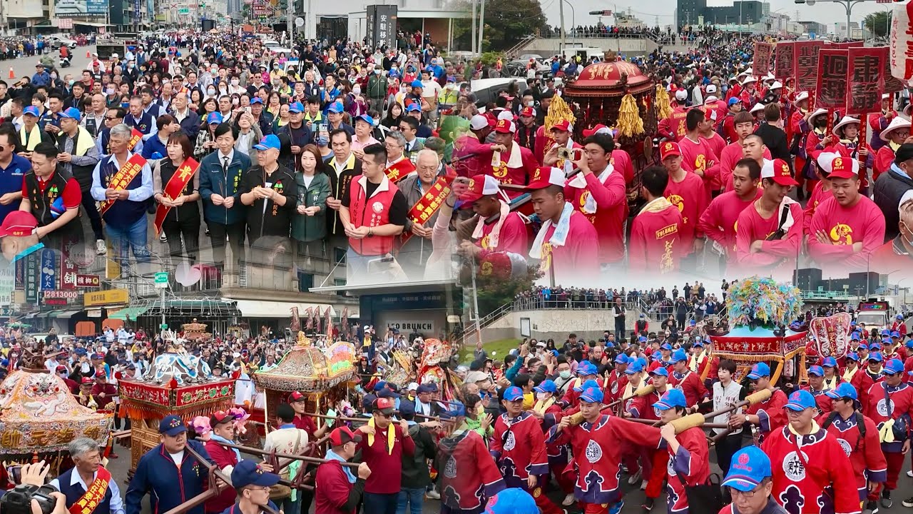 睽違14年！北港媽再入府城！友宮聯合接駕盛況！「北港朝天宮」天上聖母南都巡歷出巡大典