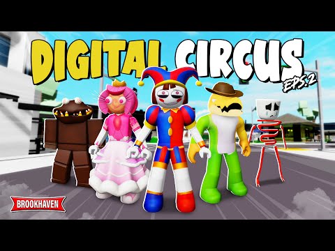 Aku Membuat The Amazing DIGITAL CIRCUS (Episode 2) Di Brookhaven W/ID 