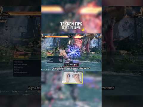 How To TAUNT JET UPPER 💪 #tekken8