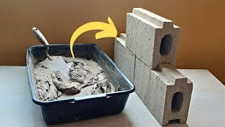 How to prepare mortar for laying mortise blocks