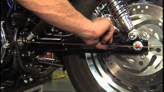 Harley Davidson Maintenance Tips: Sportster Motorcycles - Rear Wheel Alignment