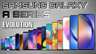 samsung galaxy A series evolution  #asmr #art #samsung #review