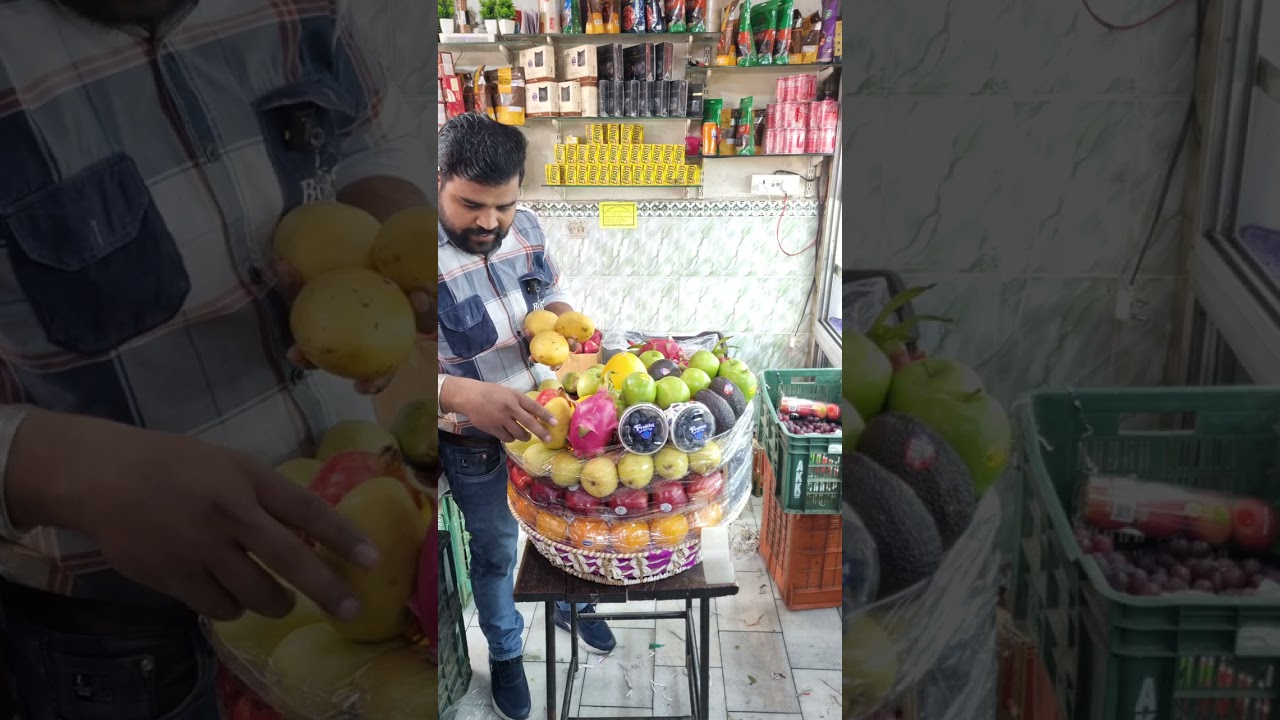 🍓 Beautiful Fruit Basket Decoration | Packing Step by Step