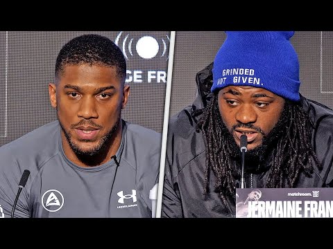 Anthony Joshua vs. Jermaine Franklin • FULL FINAL PRESS CONFERENCE | DAZN & Matchroom Boxing
