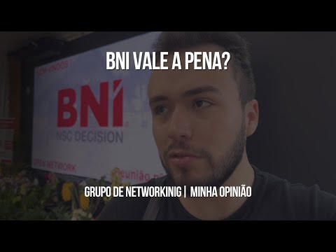 Depoimento sobre o BNI — vídeo 3