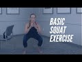 The basic squat  balance exercise  core chiropractic