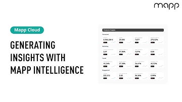 Mapp Marketing Cloud Analytics: Data Analysis Made Easy to Generate Actionable Insights