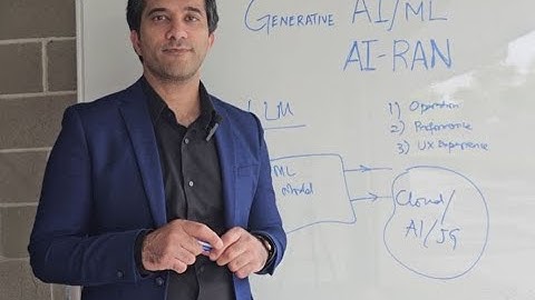 AI/ML and Generative AI in Telecom - Cloud based 5G networks with AI based Performance and platforms